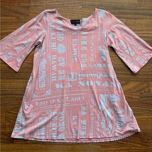 Kauluae Nupepa Pink Women's Dress